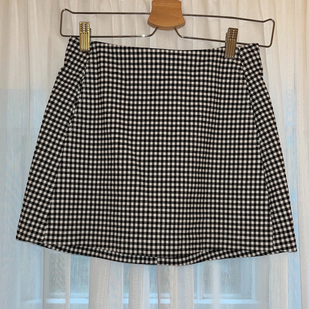 Urban Outfitters Checkered Mini Skirt